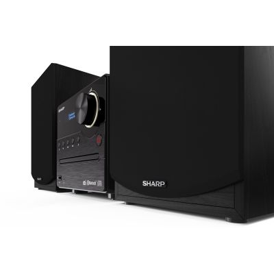 11. Sharp XL-B517D(BK) Mikrosystem Hi-Fi, CD/FM/USB/Bluetooth v5.0, Wejście Aux, 45W, Czarny Sharp | Mikrosystem Hi-Fi | XL-B517D(BK) | Gniazdo USB | Wejście AUX | Łączność Bluetooth | Odtwarzacz CD | Czarny | Radio FM | Połączenie bezprzewodowe