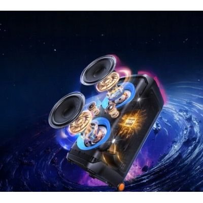 3. Głośnik bezprzewodowy Bluetooth W-KING T12 czarny