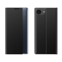 Etui New Sleep Case pokrowiec z klapką i podstawką na iPhone 16e / 17e - czarne
