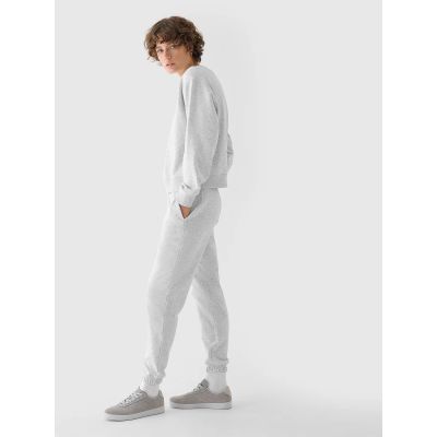 2. Bluza dresowa nierozpinana bez kaptura damska 4F 4FWMM00TSWSF1765-27M