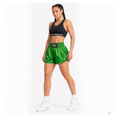 3. Spodenki tajskie damskie PASTEL GREEN COMBATWEAR | DBX Bushido