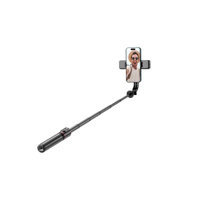 4. Selfie stick Tech-Protect L05S Bluetooth z tripodem do 105cm z lampą LED - czarny