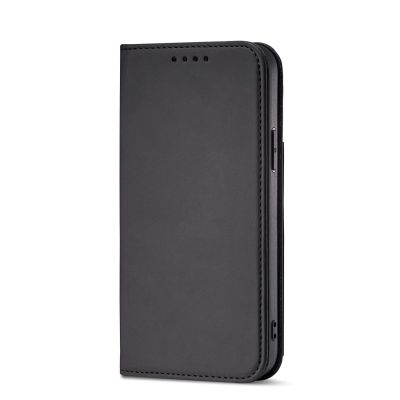 5. Magnet Card Case etui do iPhone 12 Pro Max pokrowiec portfel na karty kartę podstawka czarny