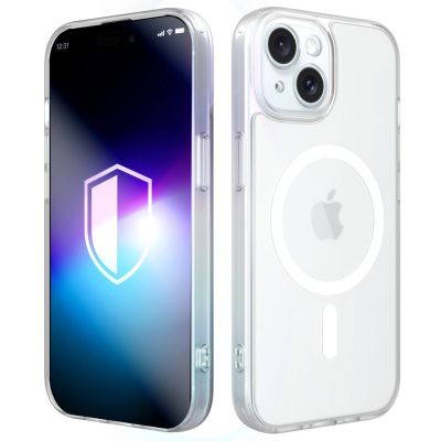 Etui 3mk Misty MagCase na iPhone 15 - białe