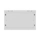 9. LANBERG SZAFA INSTALACYJNA RACK WISZĄCA 19" 6U 600X600 SZARA DRZWI PERFOROWANE (FLAT PACK)
