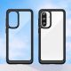 7. Etui Outer Space Case do Samsung Galaxy A26 pokrowiec z elastyczną ramką - czarne