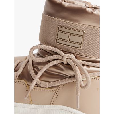 6. Tommy Hilfiger damskie śniegowce SNOW BOOT T3A5-34052-1474591 BRONZE