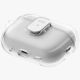 5. Etui UNIQ Glase Pro na AirPods Pro 3 Lock Case - przezroczyste