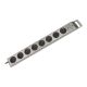 2. Brennenstuhl Super-Solid Surge Protection 4.500 A Srebrny 8 x gniazdo sieciowe 2,5 m