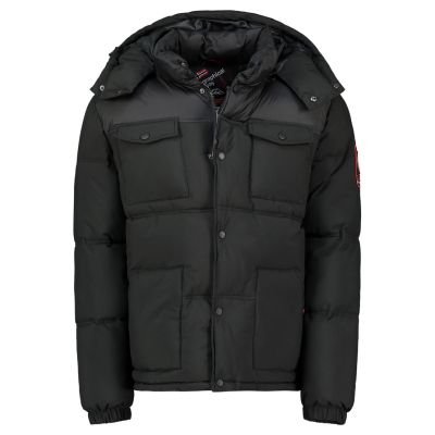 Kurtka męska Geographical Norway BAREDA DB BLACK MEN 096 BLACK (WY3882H/GN-NOIR)
