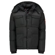 Kurtka męska Geographical Norway BAREDA DB BLACK MEN 096 BLACK (WY3882H/GN-NOIR)