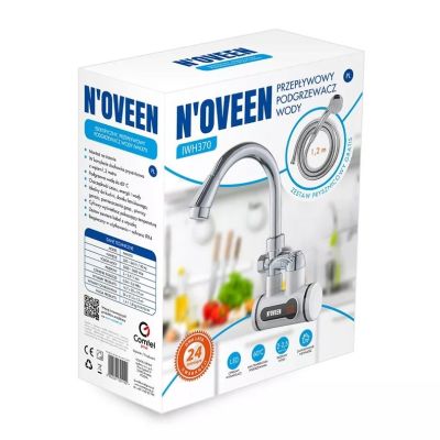 3. Przepływowy podgrzewacz wody N'OVEEN IWH370