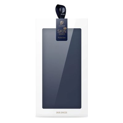 11. Dux Ducis Skin Pro etui do Honor Magic5 pokrowiec z klapką portfel na kartę podstawka niebieskie