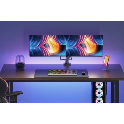 16. Neomounts NM-D775DXBLACK uchwyt / stojak do monitorów 81,3 cm (32") Biurko Czarny