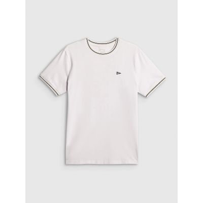 5. T-shirt regular gładki męski 4F 4FRSS26TTSHM3997-10S