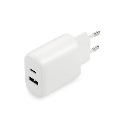 5. EVERACTIVE ŁADOWARKA SIECIOWA 1 X USB QUICK CHARGE 3.0 ORAZ 1 X USB-C PD PPS 25W BIAŁA SC-370Q