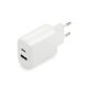 5. EVERACTIVE ŁADOWARKA SIECIOWA 1 X USB QUICK CHARGE 3.0 ORAZ 1 X USB-C PD PPS 25W BIAŁA SC-370Q