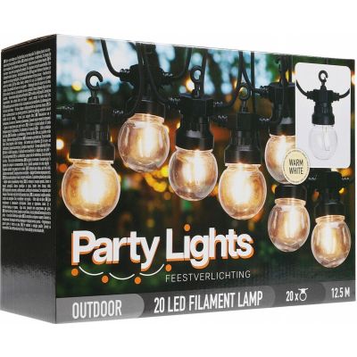 15. GIRLANDA OGRODOWA PARTY LIGHT 20LED