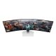 12. Samsung G93SC monitor komputerowy 124,5 cm (49") 5120 x 1440 px Dual QHD OLED Srebrny