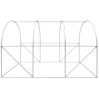 52. SZKLARNIA TUNEL OGRODOWY 200X300X200CM PE KONTRUKCJA STAL ZIELONA
