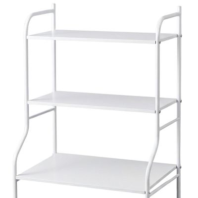 METALOWY REGAŁ ORGANIZER STOJACY NAD PRALKĘ 62x25x155CM