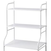 METALOWY REGAŁ ORGANIZER STOJACY NAD PRALKĘ 62x25x155CM