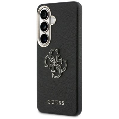 2. Etui Guess Grained Big 4G Metal Logo na Samsung Galaxy S26 - czarne