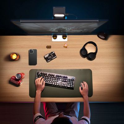 12. Baseus i-wok2 lampka LED na monitor do pulpitu oświetlenie ekranu czarny (DGIW000101)