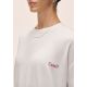 2. Koszulka damska Casall Oversized Cotton Blend Tee biały