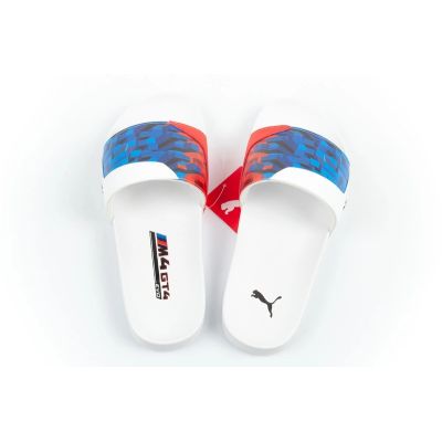 6. Puma buty klapki męskie sportowe BMW MMS Leadcat 2.0 Graphic modne białe
