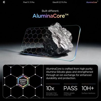 7. Szkło hartowane Spigen Glas.tR EZ Fit Pro 2-Pack na Google Pixel 11 / 11 Pro