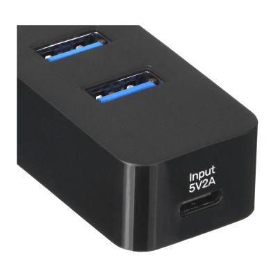 3. UNITEK HUB USB-C 4XUSB-A 3.1, AKTYWNY, 10 W, H1117B
