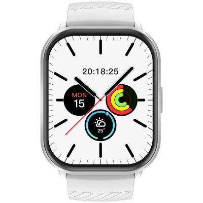 7. Smartwatch Gravity Srebrny Pasek + Bransoleta GT43-2