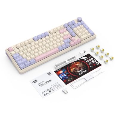 10. REDRAGON EISA 100 K768VI-WL klawiatura