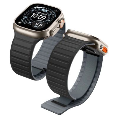 Pasek Spigen Athlex Air M na Apple Watch 44 / 45 / 46 / 49 mm - czarno-szary