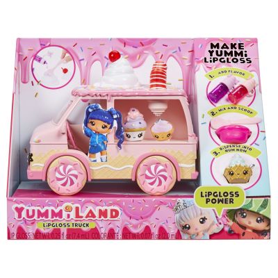 8. MGA Entertainment Yummiland Lipgloss Truck Przyczepka dla lalek