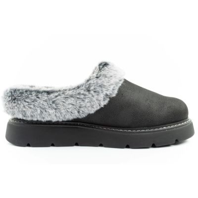 4. Skechers Cozy Blend buty papcie damskie sneakersy ocieplane wsuwane