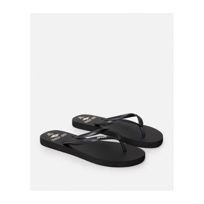 Japonki plażowe RIP CURL Icons Of Surf Bloom Open Toe czarne