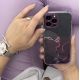 5. Marble Case etui do iPhone 12 Pro Max żelowy pokrowiec marmur pomarańczowy