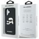 8. Etui Karl Lagerfeld HC 3D Rubber Double Heads na iPhone 16 - czarne