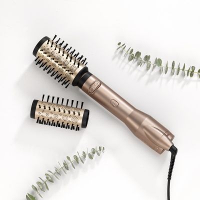 8. Suszarko-lokówka do włosów Babyliss AS952E (650W; kolor złoty)