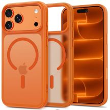 Etui Tech-Protect Magmat Magsafe CC na iPhone 18 Pro Max / 17 Pro Max - pomarańczowe matowe