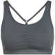 7. Stanik sportowy damski adidas Coreessentials Medium-Support szary HD7686