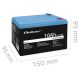 7. Qoltec 53713 Akumulator LiFePO4 Litowo-Żelazowo-Fosforanowy | 12.8V | 10Ah | 128Wh | BMS