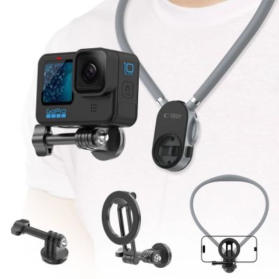 4. Uchwyt Tech-Protect AC200 Magnetic MagSafe na telefon, GoPro, DJI - szary