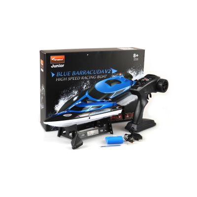 8. Amewi RC Boat Niebieska bateria litowo-jonowa Barracuda 1100mAh/14+