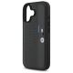 6. Etui BMW M Perforated Tricolor Detail Line na iPhone 16 - ciemnoszare