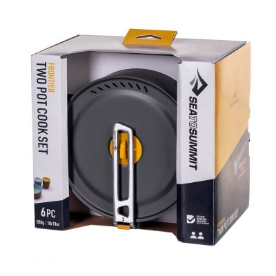 4. Zestaw garnków SEA TO SUMMIT Frontier UL 2P 6 Piece