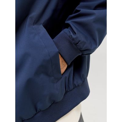 5. Jack&Jones męska kurtka bomberka JJECHARGE STAND COLLAR BOMBER NOOS 12288895 NAVY BLAZER