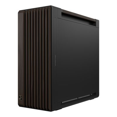 29. ASUS ProArt PA602 Wood Edition Modern Black - Tempered Glass Panel Midi Tower Czarny, Drewno
